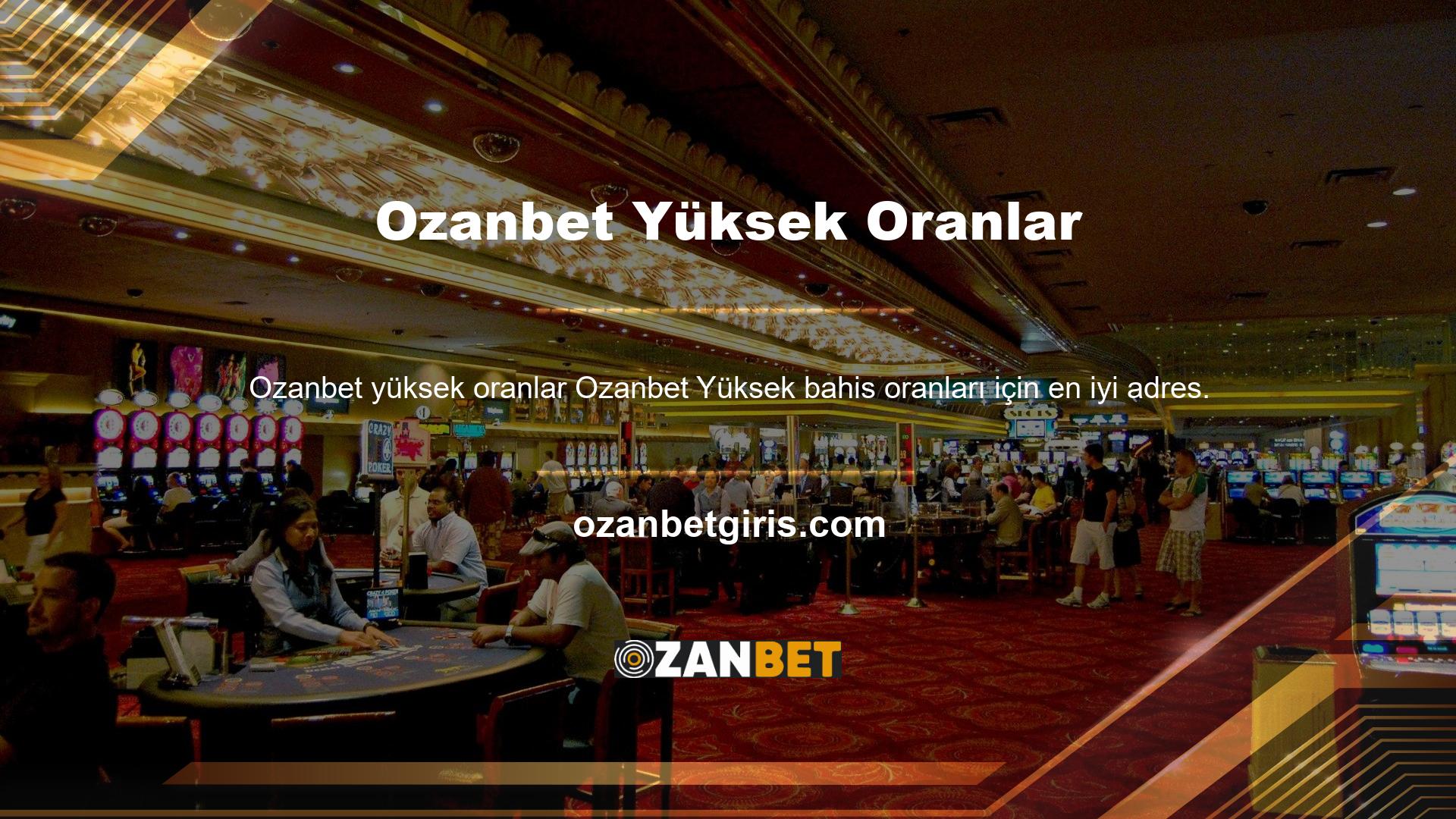 Bahis sitelerinin güvenilir olduğu ve bahis sitelerinin bahis adresini açma prosedürü olan bir Ozanbet bahis adresi